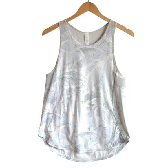 Lululemon Sculpt Tank II Size 6 Tropical Shadow Starlight Multi White - Picture 2 of 9